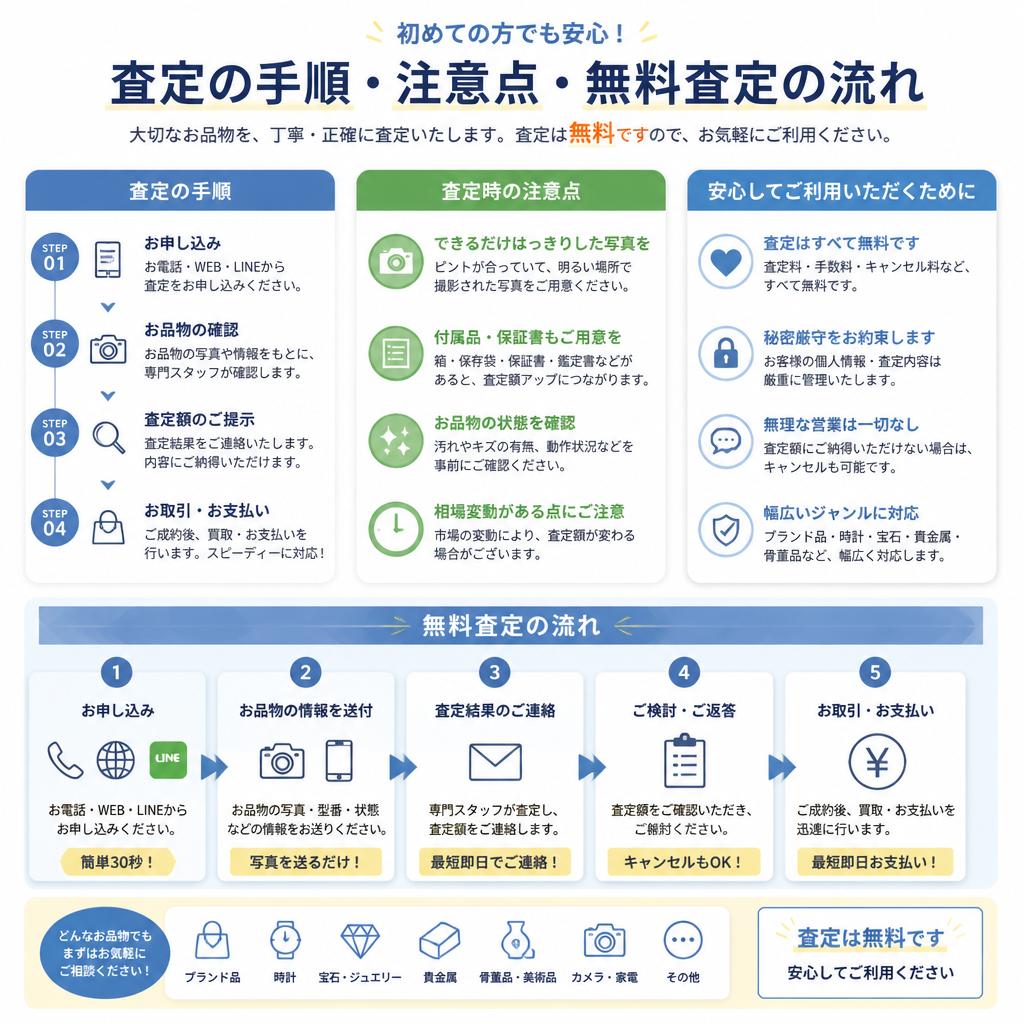 5. 無料の査定サービスの流れ
