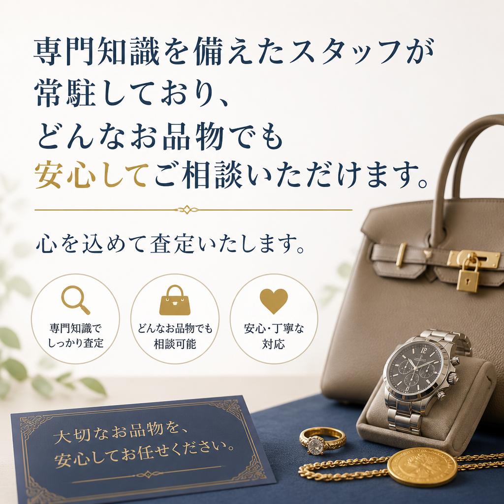 4. 知識豊富な査定員がサポート！