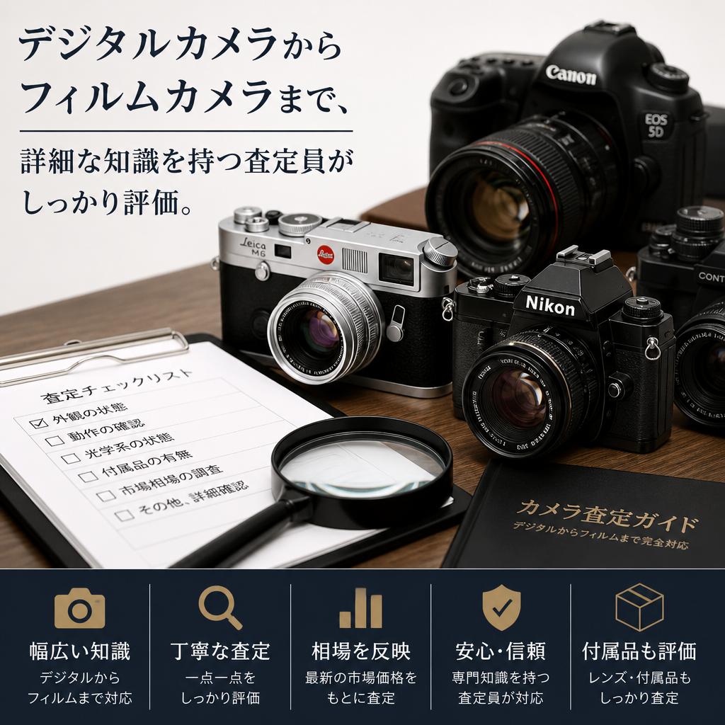 カメラ買取の専門性