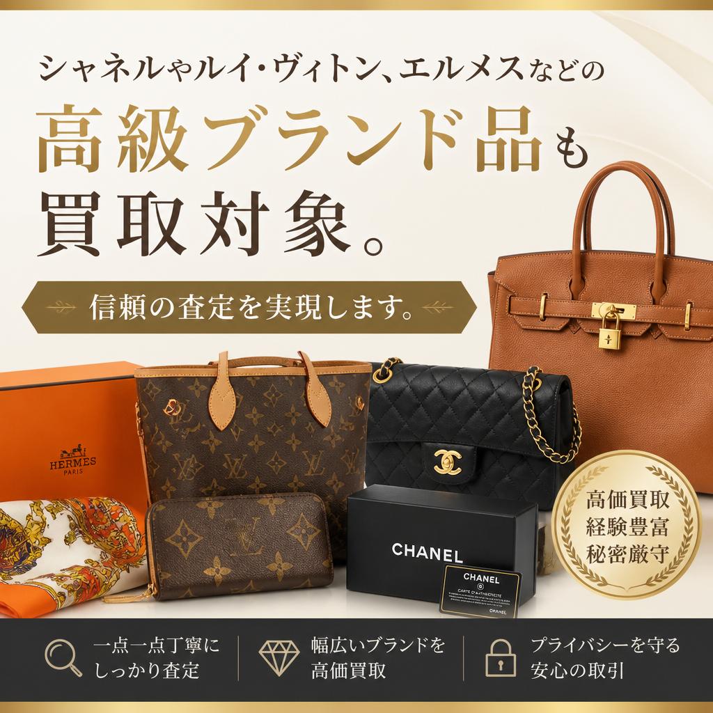 2. ブランド品もお任せ！