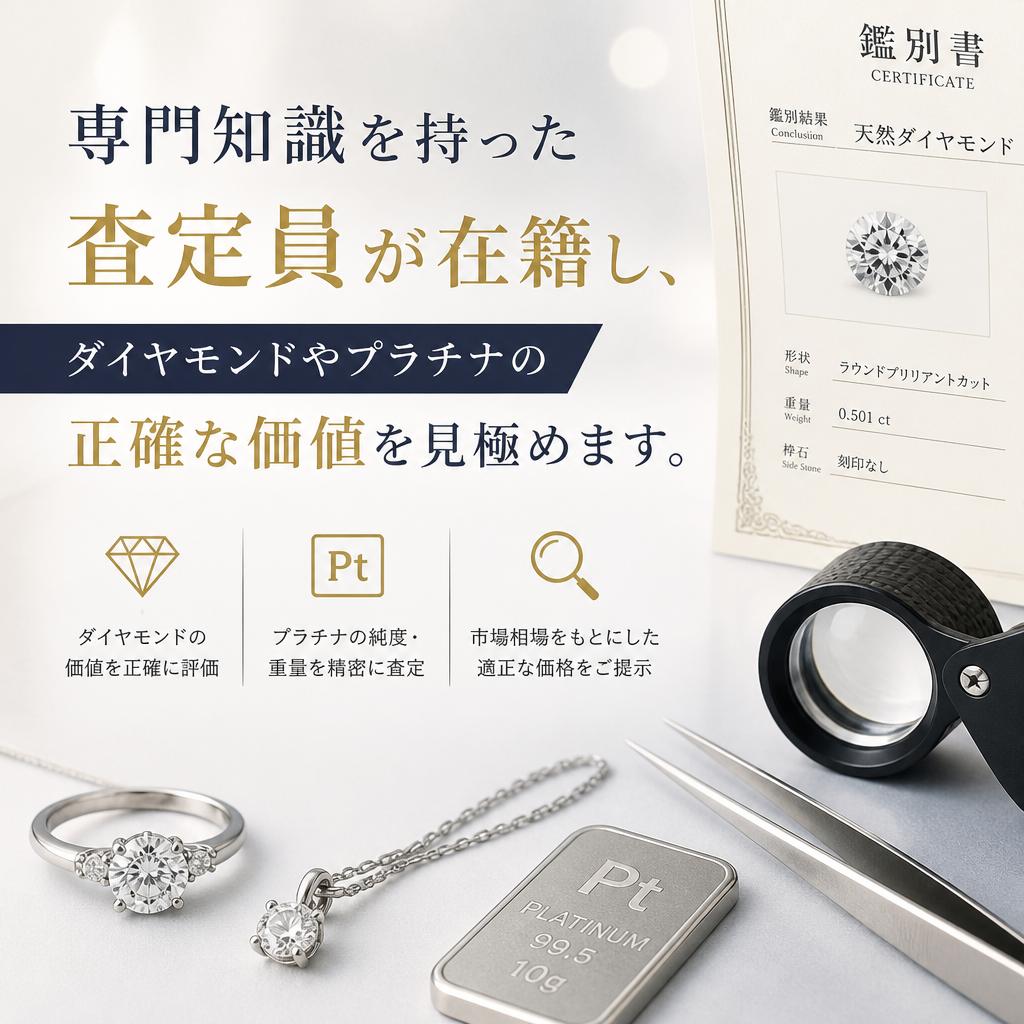 2. 経験豊富な査定員が在籍