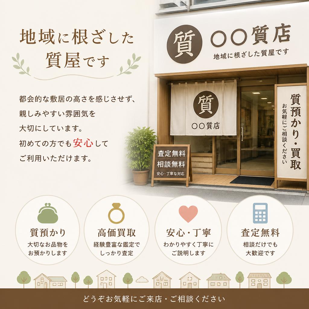 地域密着型の親しみやすさ