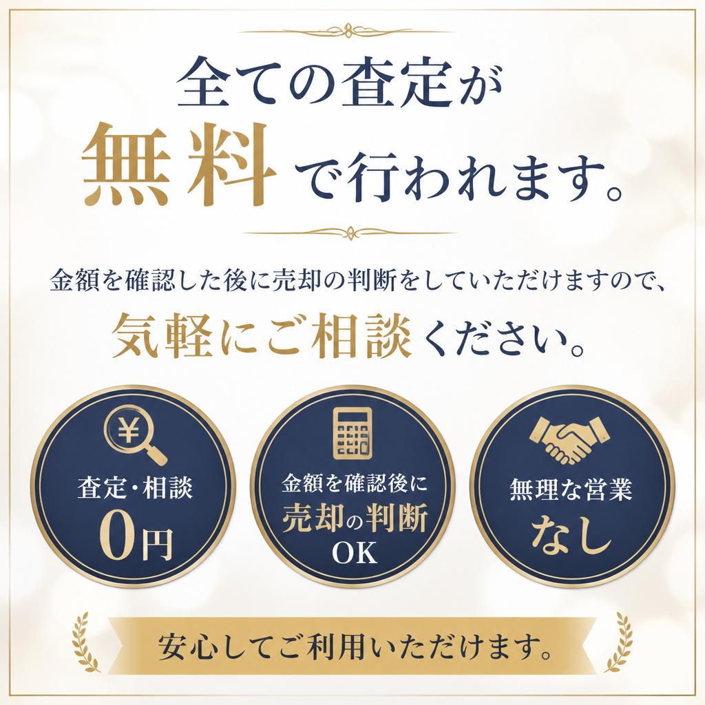 査定は無料！