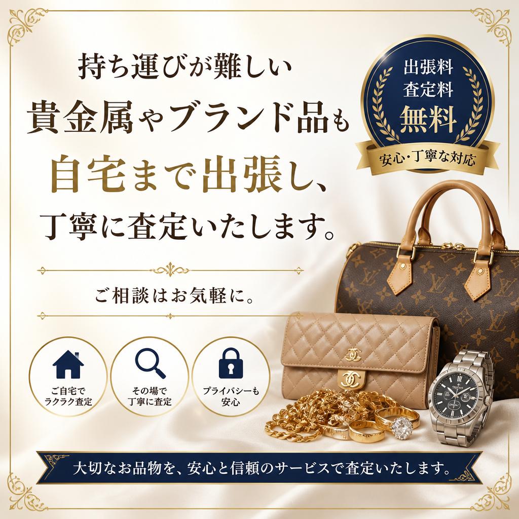 出張買取のご案内