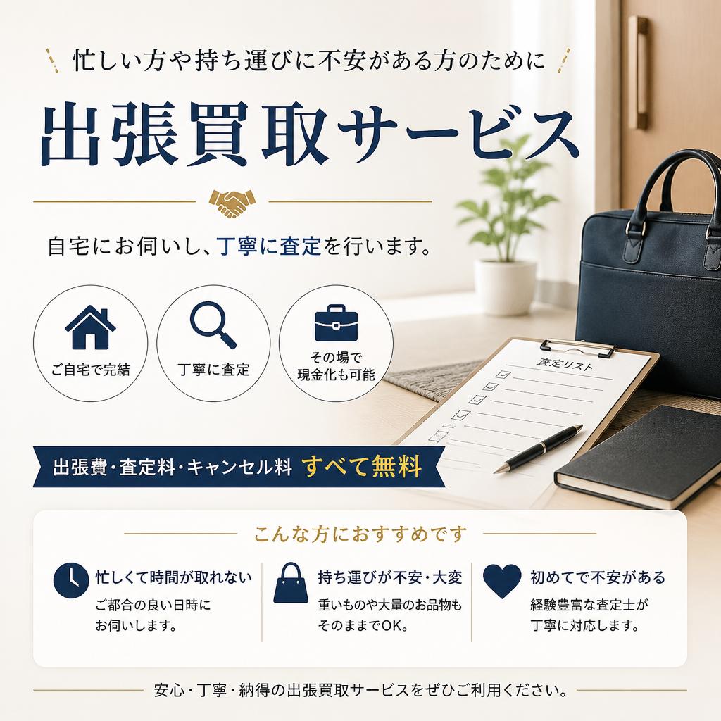 5. 出張買取サービスのご案内