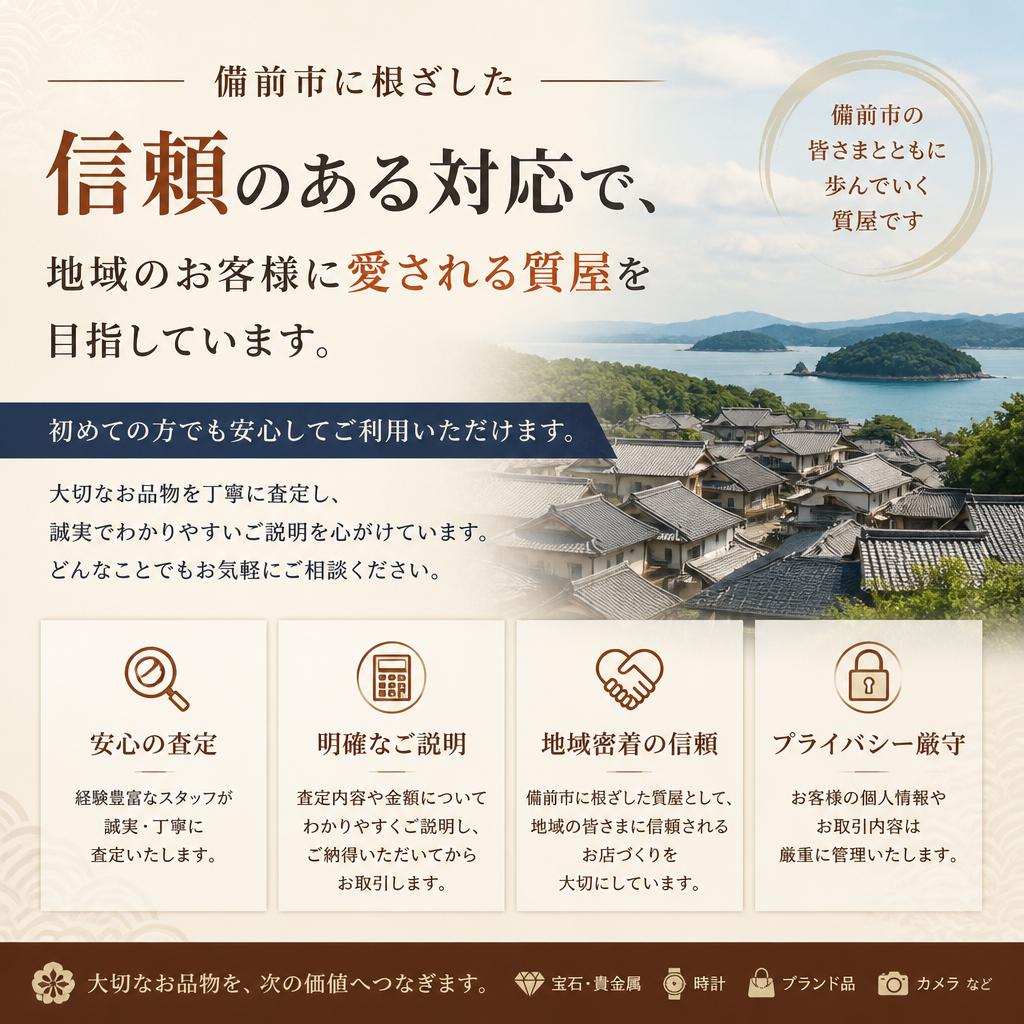 地域密着型で信頼のある対応