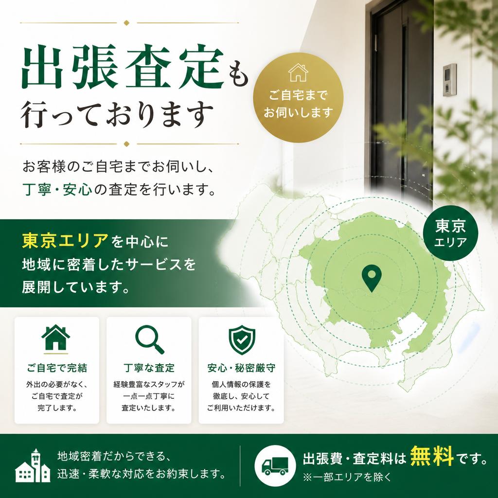 出張買取サービスのご案内