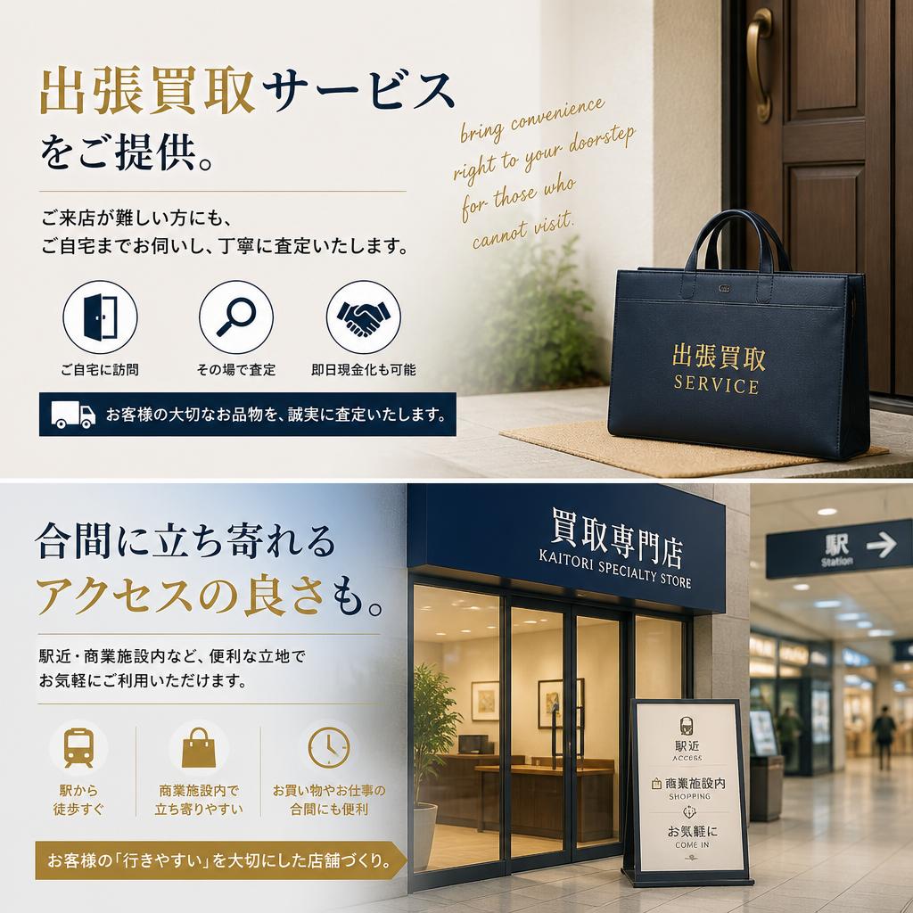 4. 出張買取サービスのご紹介