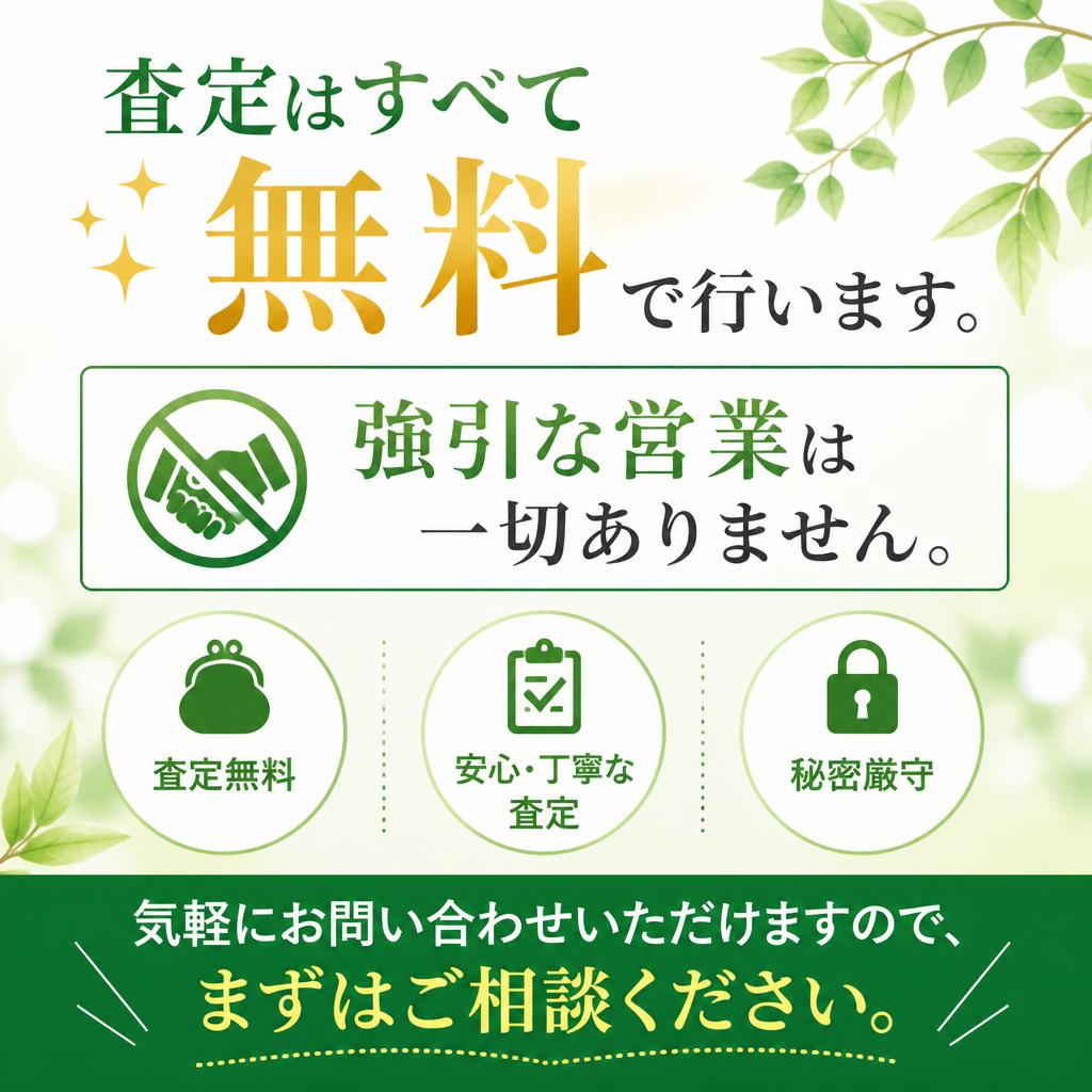 簡単・無料査定のお手続き