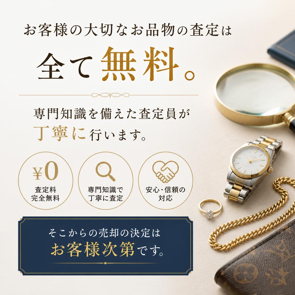 査定は全て無料！