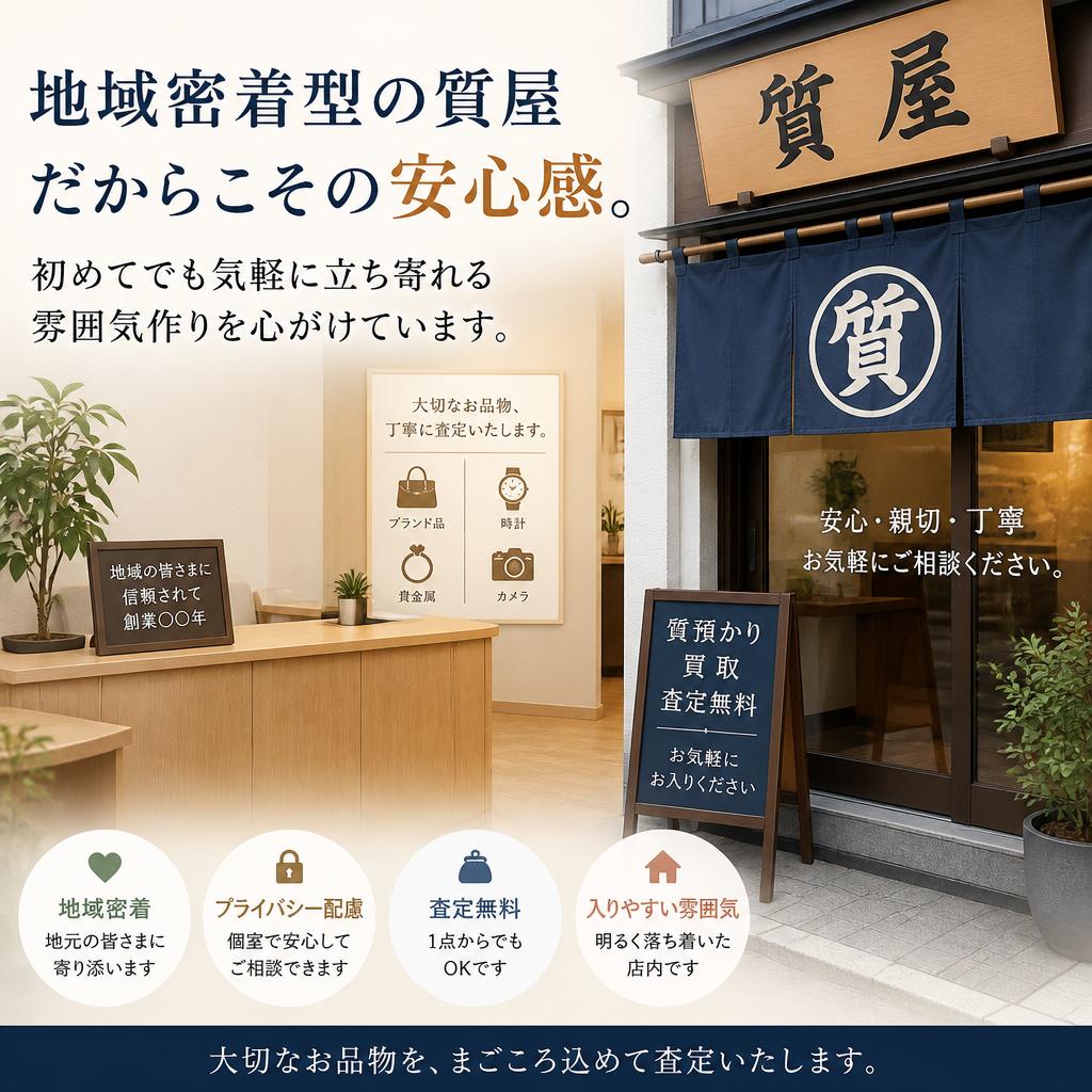 安心してご利用いただける理由